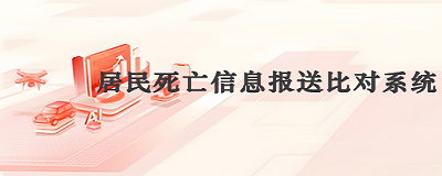 居民死亡信息报送采集统计比对系统